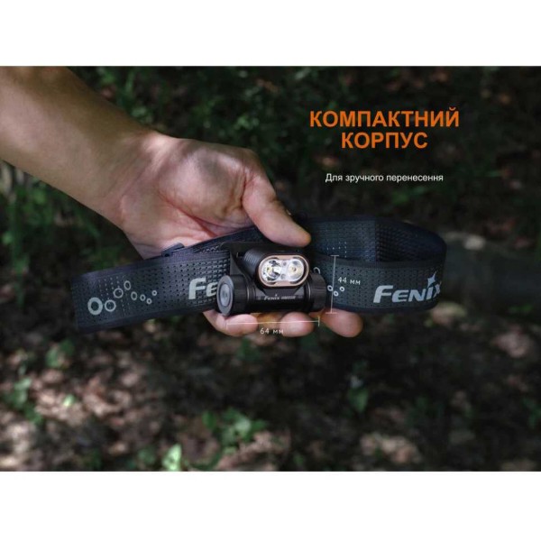 Фото - Фонарь налобный Fenix HM55Rnbl